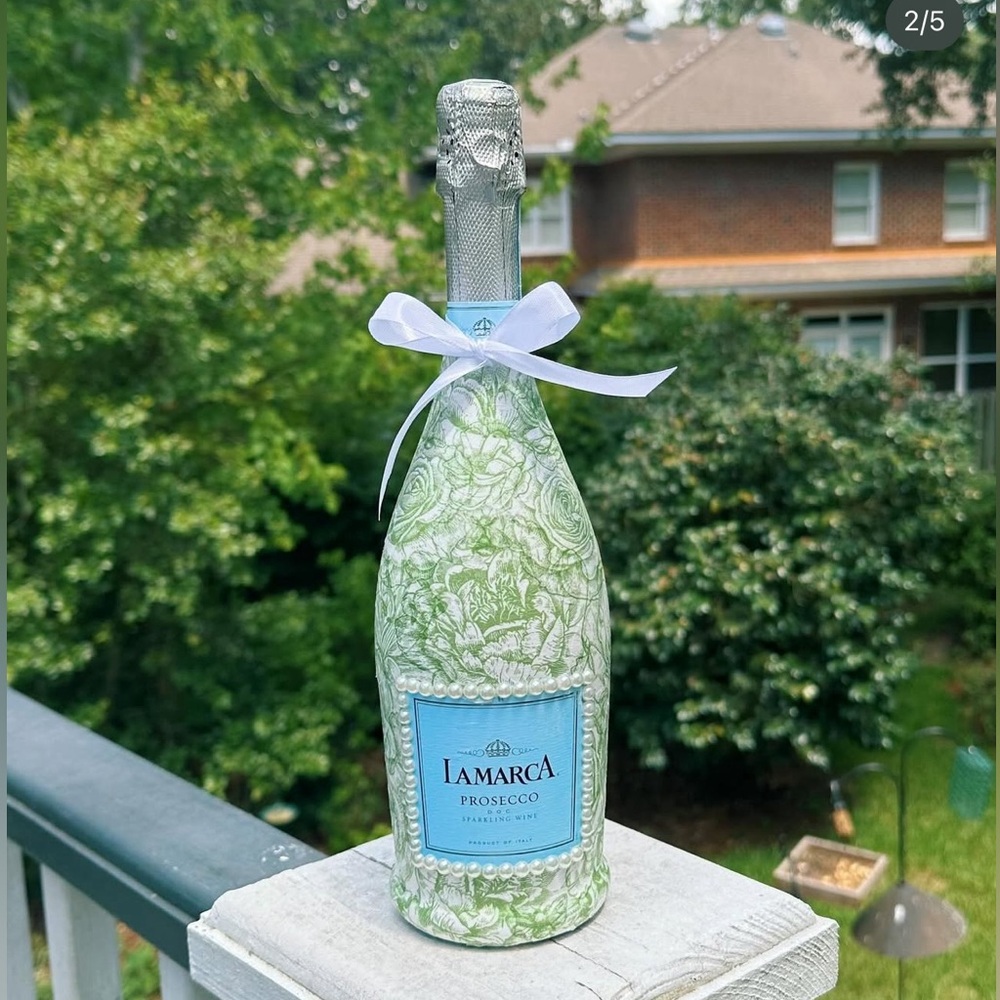 Decorated Lamarca Bottle
